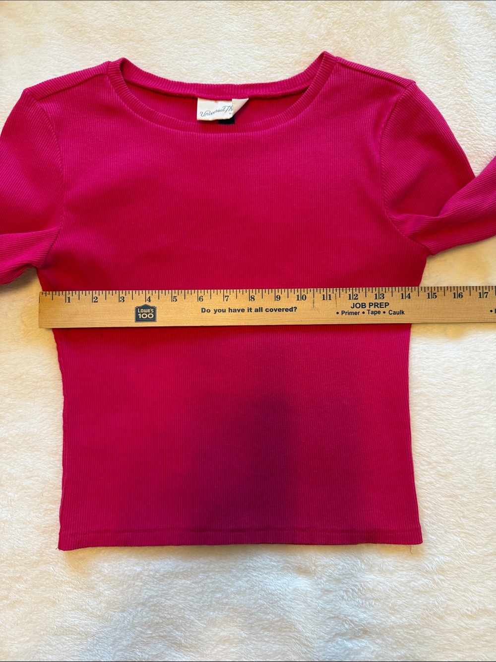 Universal Thread Rib Long Sleeve Tee - Picture 8 of 9